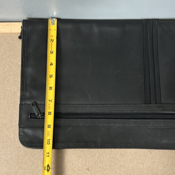 Scully Leather Black Briefcase vintage gently used condition - Picture 15 of 15